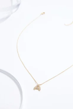 A Initial Bubble Necklace