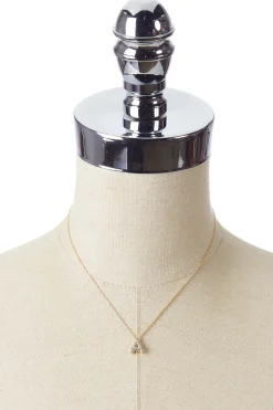 A Initial Bubble Necklace