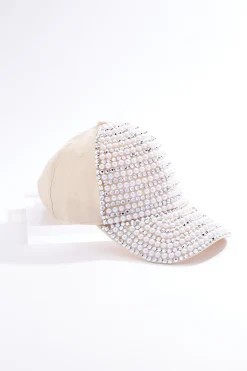 All Over Embellished Baseball Hat