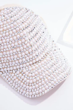 All Over Embellished Baseball Hat