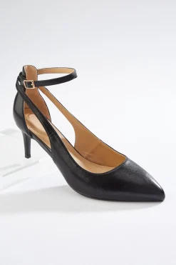 Ankle Strap Cutout Pumps