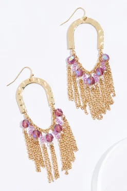 Arch Tassel Earrings