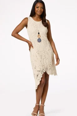 Asymmetrical Crochet Dress