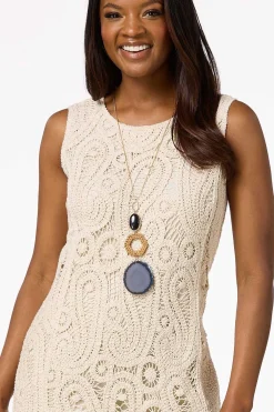 Asymmetrical Crochet Dress