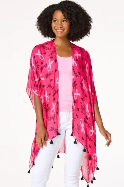 Awareness Print Kimono