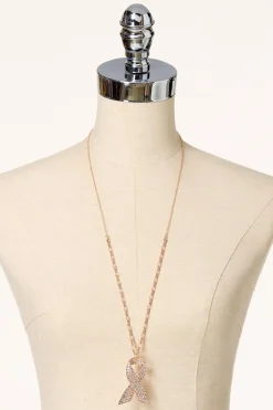 Awareness Ribbon Necklace Set