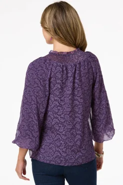Balloon Sleeve Poet Top