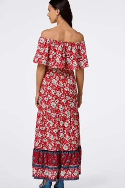 Bandana Floral Maxi Dress