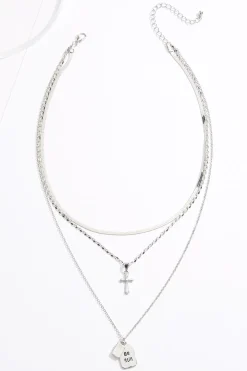 Be Still Short Layered Necklace