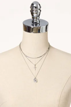 Be Still Short Layered Necklace
