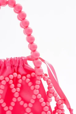 Beaded Pouch Mini Crossbody