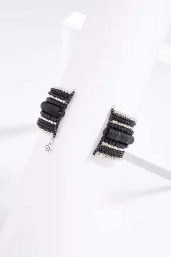 Beaded Statement Cuff Bracelet