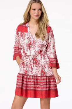 Bell Sleeve Shirt Dress