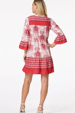 Bell Sleeve Shirt Dress