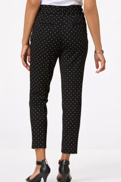 Belted Polka Dot Pants