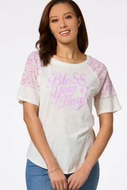 Bless Your Heart Baseball Tee