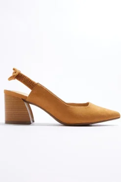 Bow Slingback Pumps