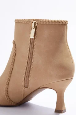 Braided Trim Booties
