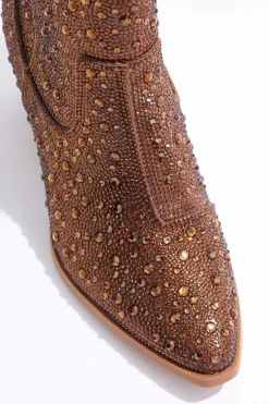 Bronze Bling Western Boots