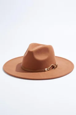 Brown Panama Hat