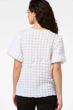 Bubble Textured Top
