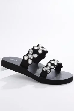 Butterfly Stone Band Sandals