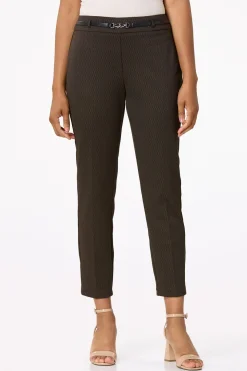 Chevron Ankle Pants