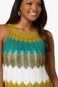 Chevron Halter Sweater