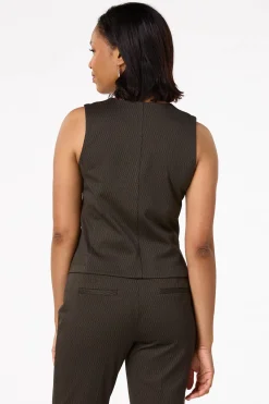 Chevron Structured Vest