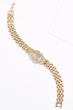 Circle Icon Chain Bracelet