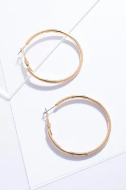 Classic Gold Hoop Earrings