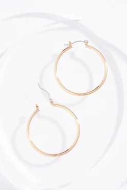 Classic Gold Hoop Earrings