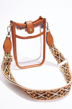 Clear Guitar Strap Crossbody