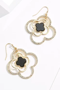Clover Halo Earrings