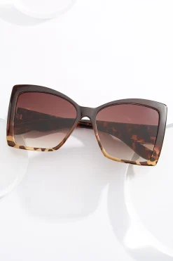 Colorblock Leopard Sunglasses