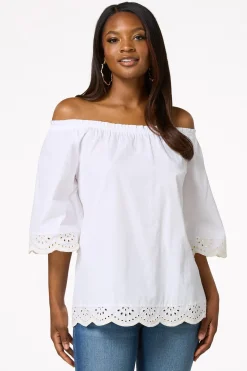 Convertible Eyelet Trim Top