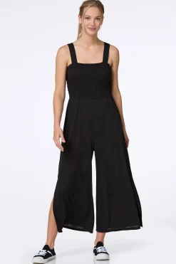 Cozy Smocked Jumpsuit