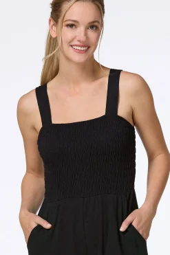 Cozy Smocked Jumpsuit