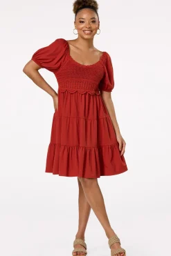 Crochet Bodice Dress