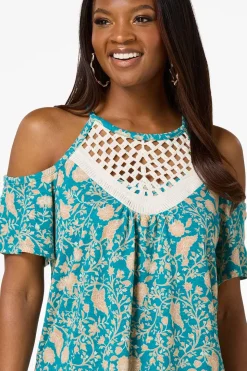 Crochet Cold Shoulder Top