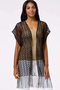 Crochet Fringe Cover- Up