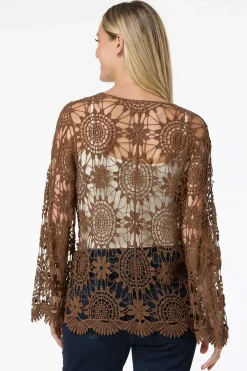Crochet Medallion Cardigan