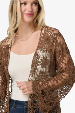 Crochet Medallion Cardigan