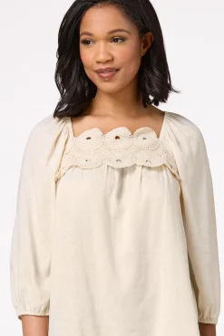 Crochet Medallion Top
