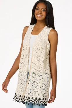 Crochet Medallion Vest