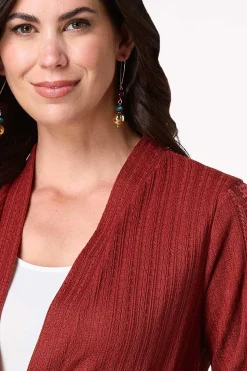 Crochet Sleeve Cardigan