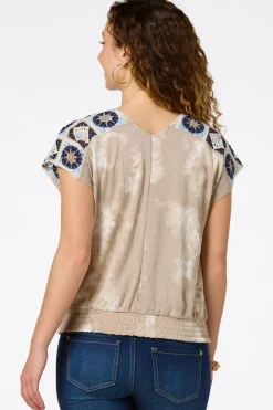 Crochet Tie Dye Top