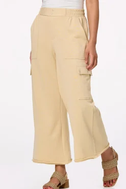 Cropped Comfy Cargo Pants