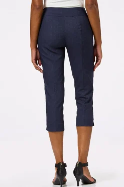 Cropped Dressy Denim Pants