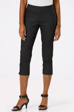 Cropped Dressy Denim Pants